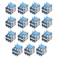 thumbnail image 1 of Unique Bargains PCB USB Connector 3.0 Type-A Dual Port Female Jack 90 Degree 15Pcs, 1 of 4