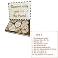 thumbnail image 2 of Birdeem Why Are You My Friend You Are My Friend Wooden Box and Heart Keepsake Gift, 2 of 4