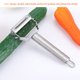 thumbnail image 2 of Pelador de frutas y verduras de acero inoxidable de doble función para patatas y zanahorias - Herramienta de cocina, 2 of 8