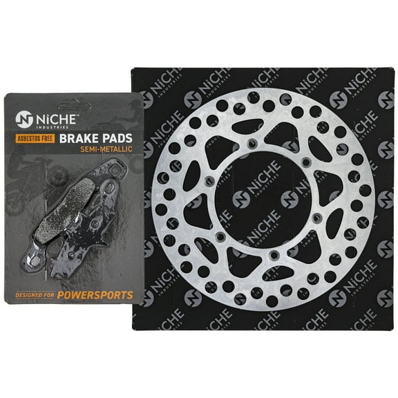 Niche Front Left Brake Rotor Pad Kit for Kawasaki KX100 41080-1335 Motorcycle MK1006817
