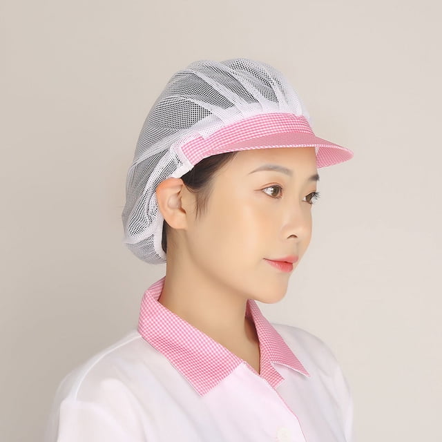 Gorro de cocina, gorro de chef, gorro de trabajo a prueba de polvo y transpirable, gorro de camarero, gorro higiénico para alimentos, gorro de catering para hombres y mujeres