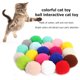 thumbnail image 4 of Pelota redonda de Color caramelo para gatos juguete de entrenamiento divertido Ehuebsd conjunto interactivo para morder suministros para mascotas, 4 of 8