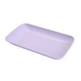 thumbnail image 2 of 8 Inch Rectangular Salad Plate/Appetizer Plate, Stackable Dessert Tray, Small Serving Plates for Salad, Appetizer and More, 2 of 7