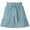Blue Gray, variant on Chiclily Summer High Waist Wide Leg Shorts for Womens Casual Loose Elastic Waist Lounge Beach Shorts with Pockets, US Size Large, Dark Blue