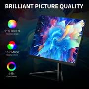 24 180Hz Curved Gaming Monitor,FHD 1080P Computer Monitor,FreeSync,99% SRGB Motion Black