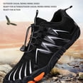 thumbnail image 4 of Chaussures de Sport Extérieures, Chaussures de Randonnée Extérieures Semelle Amovible Noire pour Randonnée 43,44,45, 4 of 7