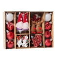 thumbnail image 2 of Fiudx Ofertas De La Semana 32 Unids Adornos De Bolas De Navidad Decoración De Árbol De Navidad Adornos De Múltiples Estilos Para Árboles De Navidad Decoración De Bolas De Fiesta, 2 of 3