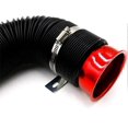 thumbnail image 5 of 3 Inch 76mm Flexible Air Intake Hose Cold Air Intake Telescopic Adjustable Intake Hose,Red, 5 of 5