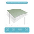 thumbnail image 5 of Quilts Twin Size Bedding Set, Sage Green Lightweight Quilted Comforter, Farmhouse Sage Green Ombre Soft Reversible Bedspread Coverlet with Pillow Covers for All Season, 68" x 86", 5 of 7