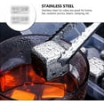 thumbnail image 2 of 2 Sets Whiskey Ice Cubes Stainless Steel Metal Ice Cube Reusable Cooling Whiskey Rocks Beverage Chilling Stones Drinking Gifts Set for Men Dad Husband, 2 of 5