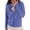 Blue, variant on Mesh UV Protection Hooded Jacket for Women, Full Zip Long Sleeve, Breathable Summer Sun Protection Outerwear, 1 Piece, S-3XL, Plus Size Friendly