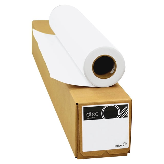 Spicers 202130 Rouleaux de Papier Grand Format dtec 3 Noyaux 36 x 500 Scotchés (Lot de 1)
