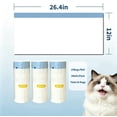 thumbnail image 4 of Drawstring Cat Litter Box Liners, Heavy Duty Replacement Bags for Automatic Self-Cleaning Litter Boxes, 60 Count, 26.4 x 12 Inch, Leakproof Tear Resistant, 4 of 6