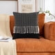 thumbnail image 5 of Funda de almohada de macramé de , cómoda y agradable para , funda de cojín decorativa, funda de almohada, cremallera para Negro 45x45cm Macarena funda de cojín decorativa, 5 of 8