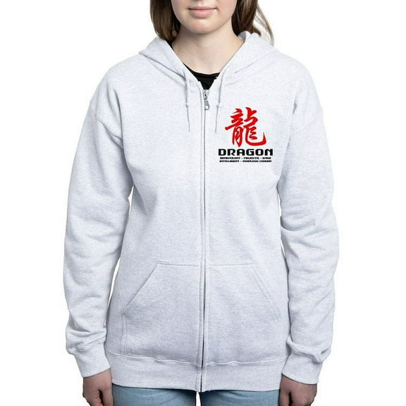 CafePress - Chinese Astrology Dragon - Women's Zip Hoodie
