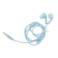 thumbnail image 6 of BIMZUC Wired Sport Earphone 3.5mm Universal HiFi Music Bass Earbud Headphone with Microphone, In-Ear 3.3ft Corded Gaming and Casual Listening Audio Earplug Style for Smartphone & PC, Blue, 6 of 9