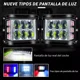 thumbnail image 4 of Par Faros Dually 12 Led Blanco Codigo Rojo Azul Jeep Moto, 4 of 8