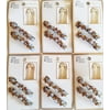 Conair Beaded Auto Clasp Barrettes, 2 Pack