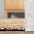 thumbnail image 4 of nuLOOM Sunita Casual Geometric Jute Area Rug, 5' x 8', Natural, 4 of 9