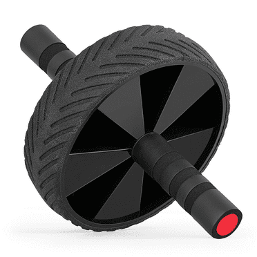 Magshion Ab Roller Wheel with EVA Foam Grips, Abdominal Trainer Core Exercise Equipment for Home Gym Workout, Black