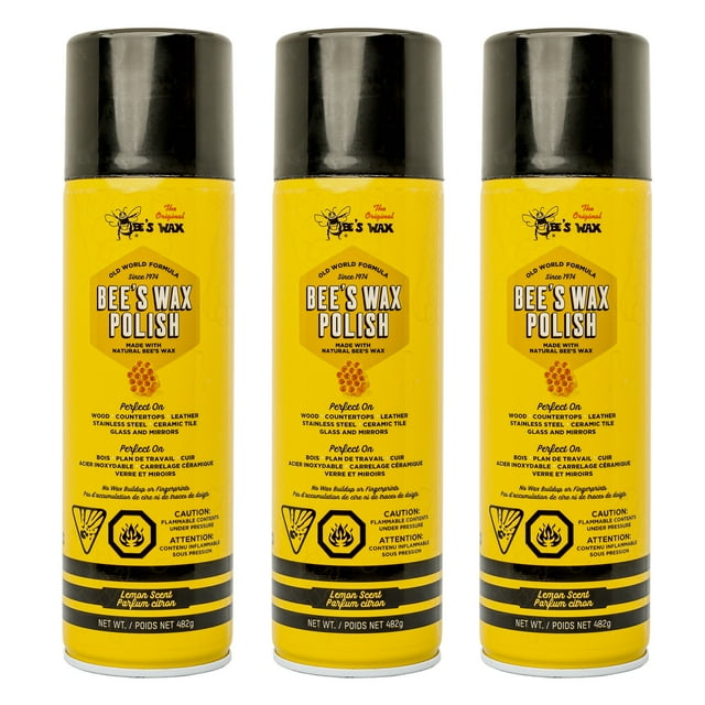 The Original Bee's Wax Poli pour Meubles Formule Vieux Monde
