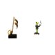 thumbnail image 1 of Escultura de resina de rana camarera musical creativa, figura de animal musical, adorno de mesa, centro de mesa para escritorio, chimenea, entrada, in, 1 of 8