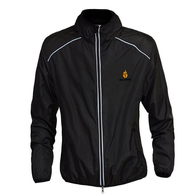 Chaqueta De Impermeable / Cortavientos Para Hombres ropa para deportiva Color Seleccionar Negro