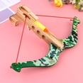 thumbnail image 2 of 2 juegos de arco y flecha de madera, juguetes interactivos para padres e hijos, juguetes deportivos al aire libre para niños pequeños (color aleatorio), 2 of 7