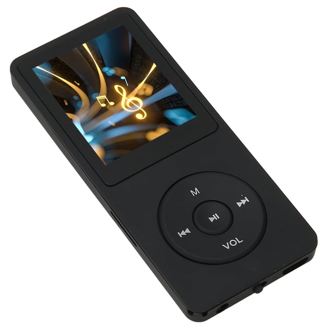 Portable MP3 Player, 30 Hours Playback Time Multi Function MP3 with FM Radio, Voice Recorder, E Book Function, 8GB Memory 64GB Expandable