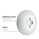 thumbnail image 3 of Tapa Scanpan Professional de acero inoxidable 24 cm, 3 of 4