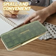 thumbnail image 1 of Greenadscape Organizador De Medicinas Portátil Verde Con Compartimentos Múltiples Y Estuche Resistente, 1 of 6