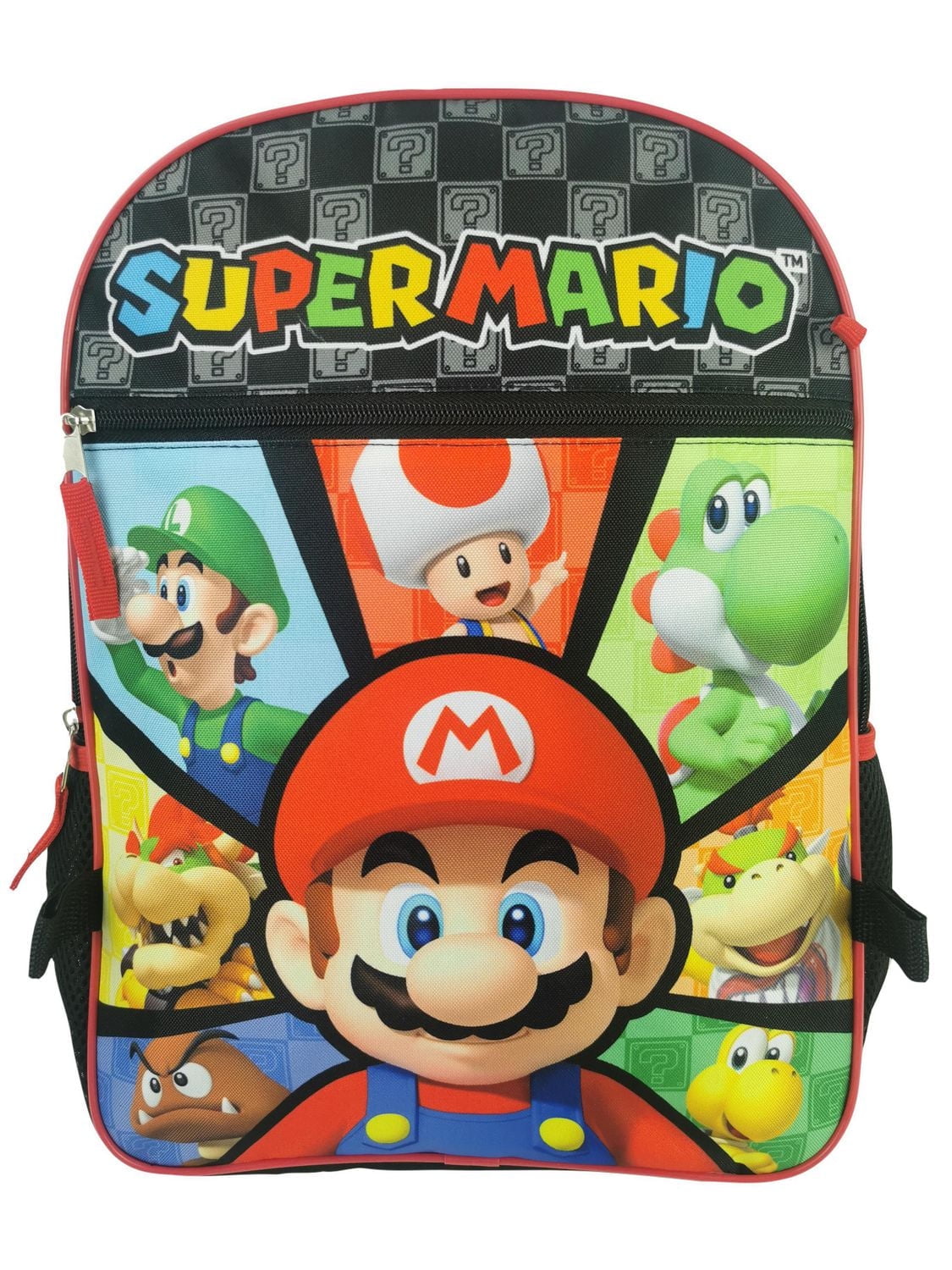 Super Mario 4 Piece Back Pack