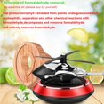 thumbnail image 2 of mmirethe Solar Powered Car Air Freshener Creative Diffuser Small Car for Car Interior Red 10.4x8cm 1Set, 2 of 6