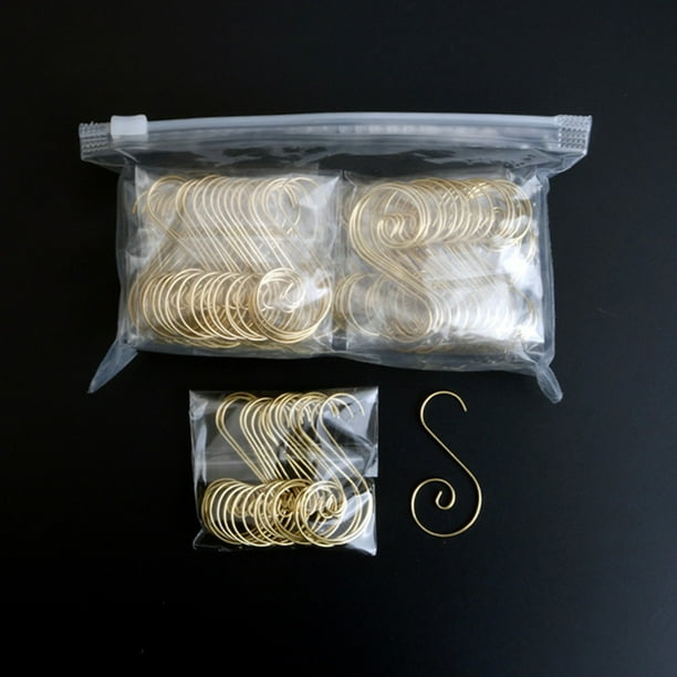 160 Pcs Christmas tree decoration hooks hardware pendants S hook