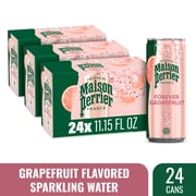Maison Perrier Forever Grapefruit Flavored Sparkling Water, 11.15 FL OZ Cans, 8 Count, 3 Pack 33.477 fl oz
