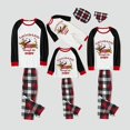 thumbnail image 2 of Pijamas familiares a juego de Navidad, conjunto de pijamas de Dachshund a través de la Blancanieves, 2 of 3