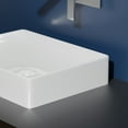 thumbnail image 2 of Ws Bath Collections Fly 3050 WG Fly 19-11/16" Rectangular Ceramic Vessel Bathroom Sink -, 2 of 4