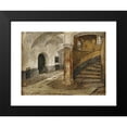 thumbnail image 2 of Karl Gebhardt 14x12 Black Modern Framed Museum Art Print Titled - Study from Hall 3, 2 of 5