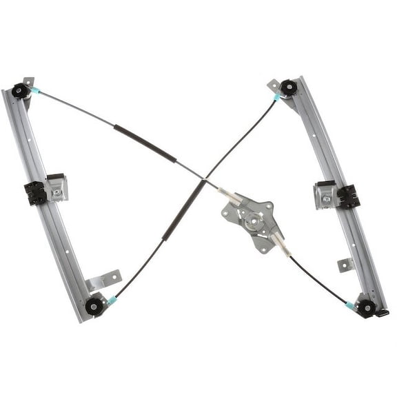 Front Right Window Regulator - Compatible with 2005 - 2014 Volkswagen Jetta 2006 2007 2008 2009 2010 2011 2012 2013