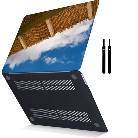 Hard Case Shell Cover Compatible with 2019-2016 Rel. Newest MacBook Pro 15 inchs with Cable Tie Model: A1707 A1990 Sky Series 0735