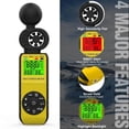 thumbnail image 3 of 881W Air Anemometer RPM Meter Wind Digital Tachometer Handheld 4 in 1 Wind Speed Meter with Humidity Temperature Test, 3 of 5