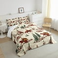 thumbnail image 3 of Homewish Western Cowboy Tribal Bedding Comforter Set,Country Farmhouse Lodge Twin Comforter Sets,Grown Green Beige Bedding Set For Children,Breathable Home Decor Reversible,2-Piece, 3 of 8