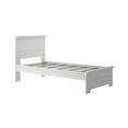thumbnail image 2 of Max & Lily Twin Bed Frame with Panel Headboard, Modern Farmhouse Solid Wood Platform Bed, 2 of 6