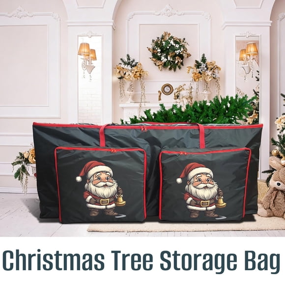 CREATITOY 48x15x20In Waterproof Tree Storage Bag Organizer for Home Garden