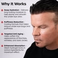 thumbnail image 4 of The Man Mesh Hydrogel Under Eye Patches for Men - Cooling, Hydrating & Firming Eye Masks for Dark Circles & Puffiness - Men's Anti-Aging Patches with Hyaluronic Acid, Collagen & Vitamin E. (6 Pairs), 4 of 8