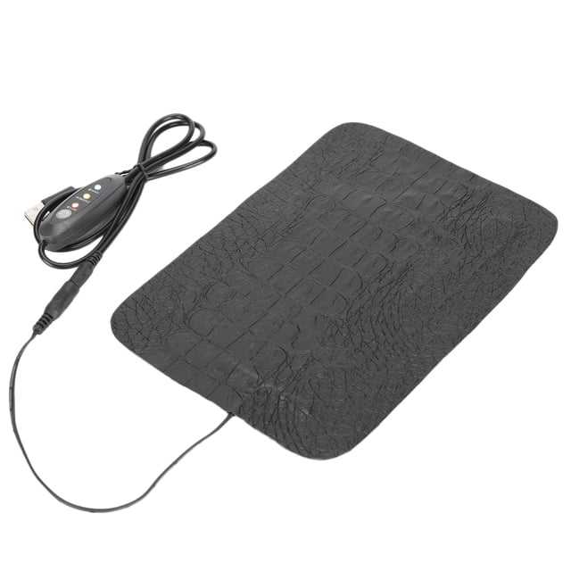 Estera Calcefactora para reptiles, almohadilla térmica antiaramierzos para reptiles USB, Estera Térmica, Calentador de Engranjes Con Control de Temperatura, Párr.