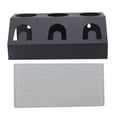 thumbnail image 2 of Soporte para Botellas de Refresco Accesorios Secos Hierro Silicona 3 Orificios Escurridor Soporte Estante Portavasos Negro para Botellas de Refresco Escurridor Secado Figuras de ANGGREK  Otros, 2 of 8