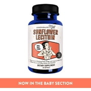 Legendairy Milk Sunflower Lecithin Softgels for Adults - Organic Dietary Supplement, 60 ct, 1 Bottle