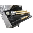 thumbnail image 3 of Charbroil 3-Piece Hardwood Grilling Tool Set, Stainless Steel - Fork, Spatula, & Tongs, 3 of 5