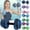 #033-Black, variant on Water Dumbbells for Pool Exercise EVA Foam Aqua Weights for Resistance Training Low-Impact Water Suitable for Women Seniors Kids Chlorine-Resistant,Purple
